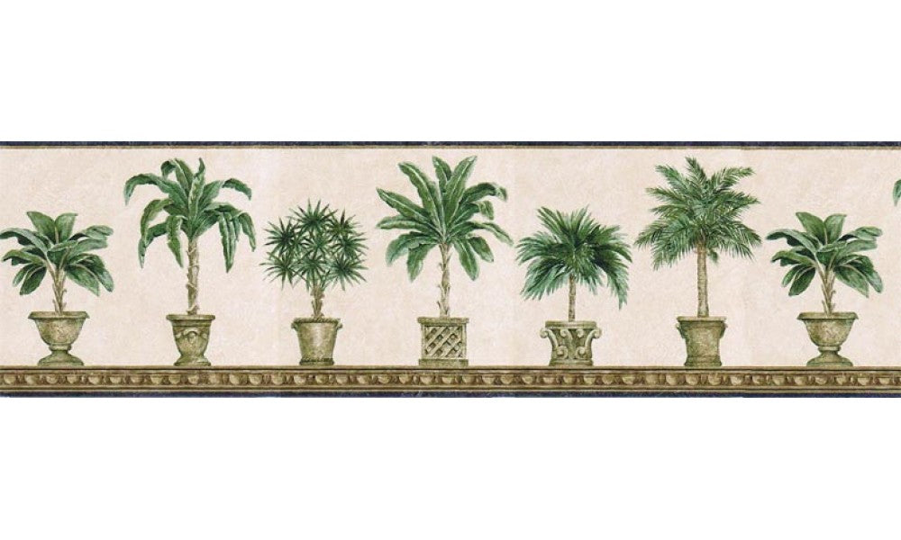 Trees TH29011B Wallpaper Border