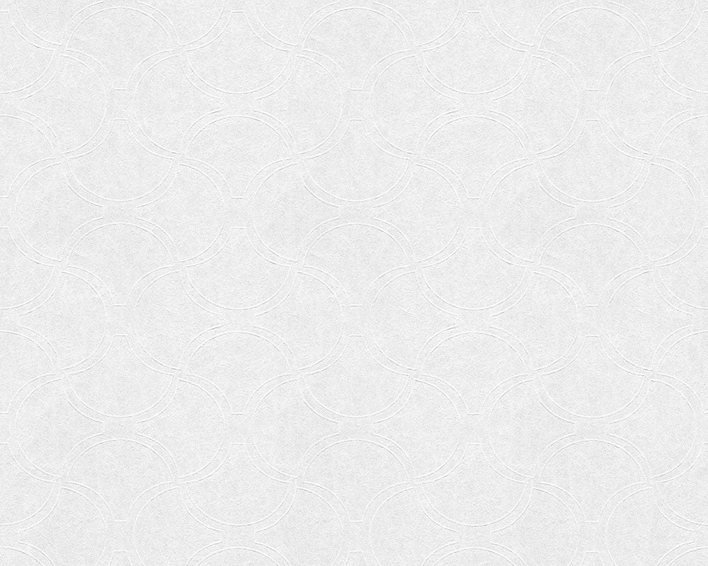 Metallic White Blanc 180117 Wallpaper