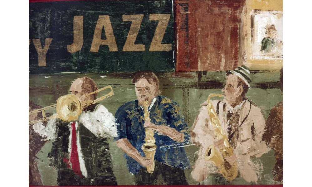 Jazz Musicians TG2233 Wallpaper Border