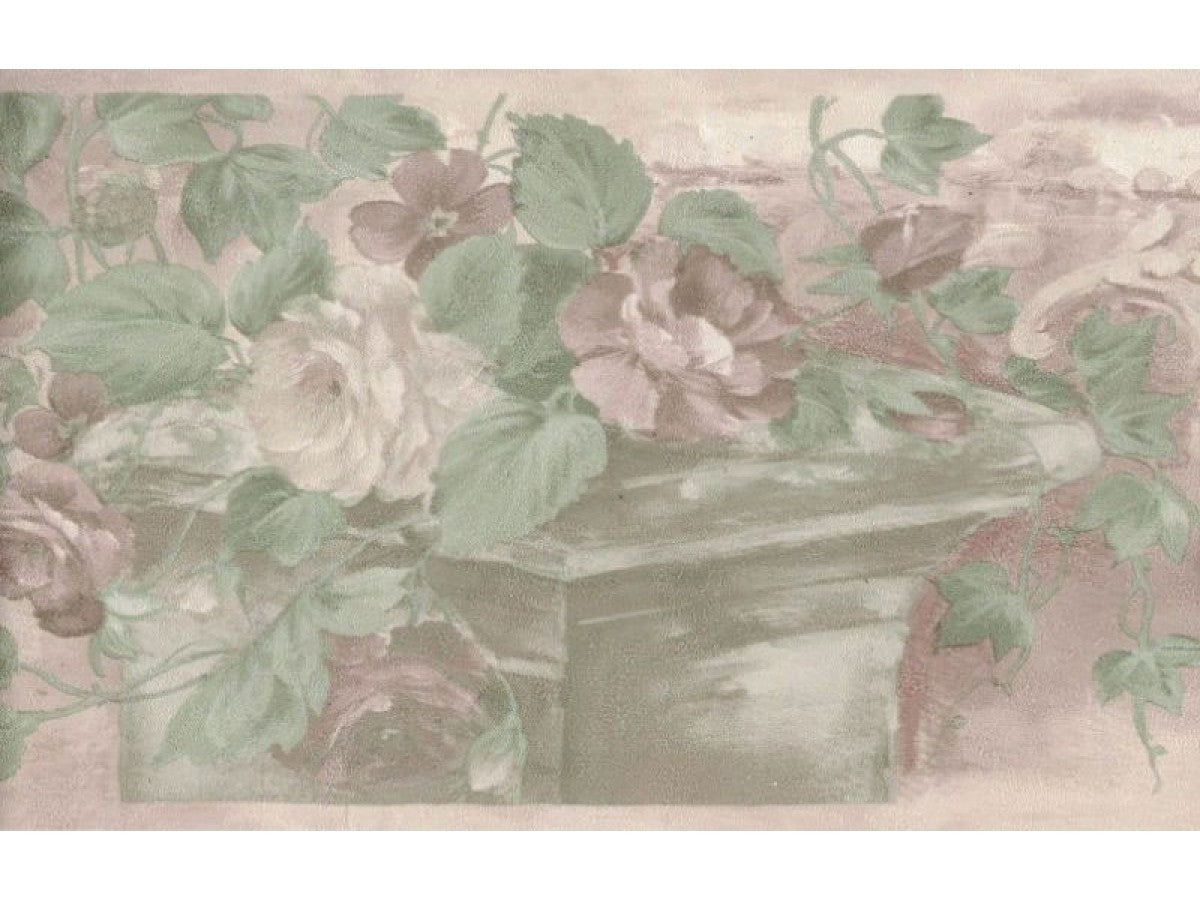 Floral B61775 Wallpaper Border