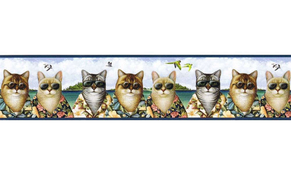 Cats KLB8424B Wallpaper Border