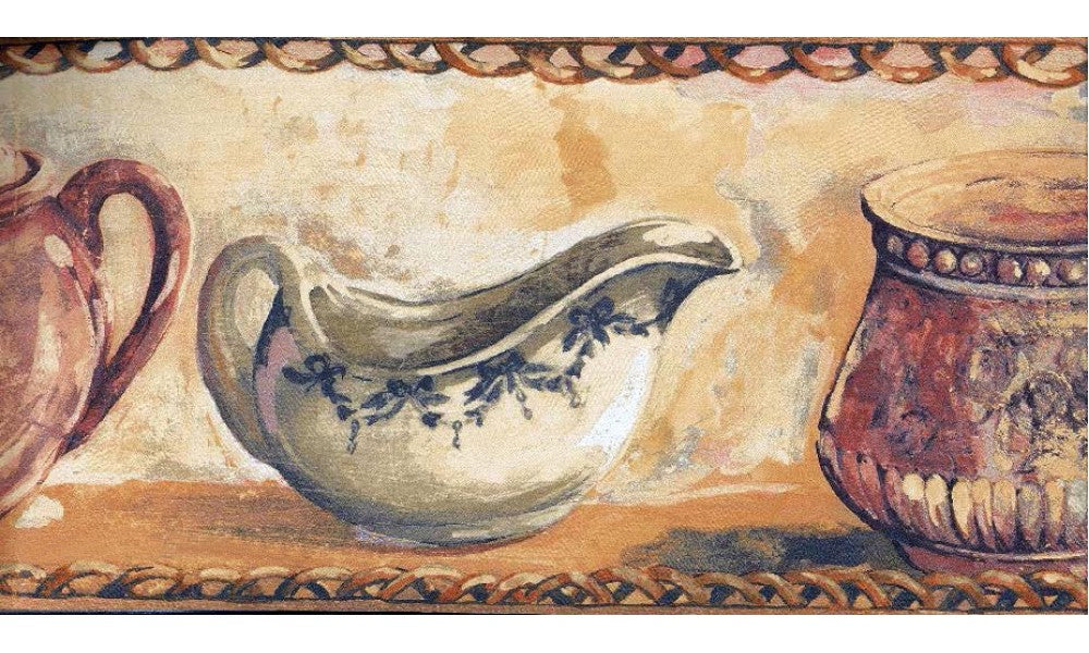 Old Age Jar TK78267 Wallpaper Border