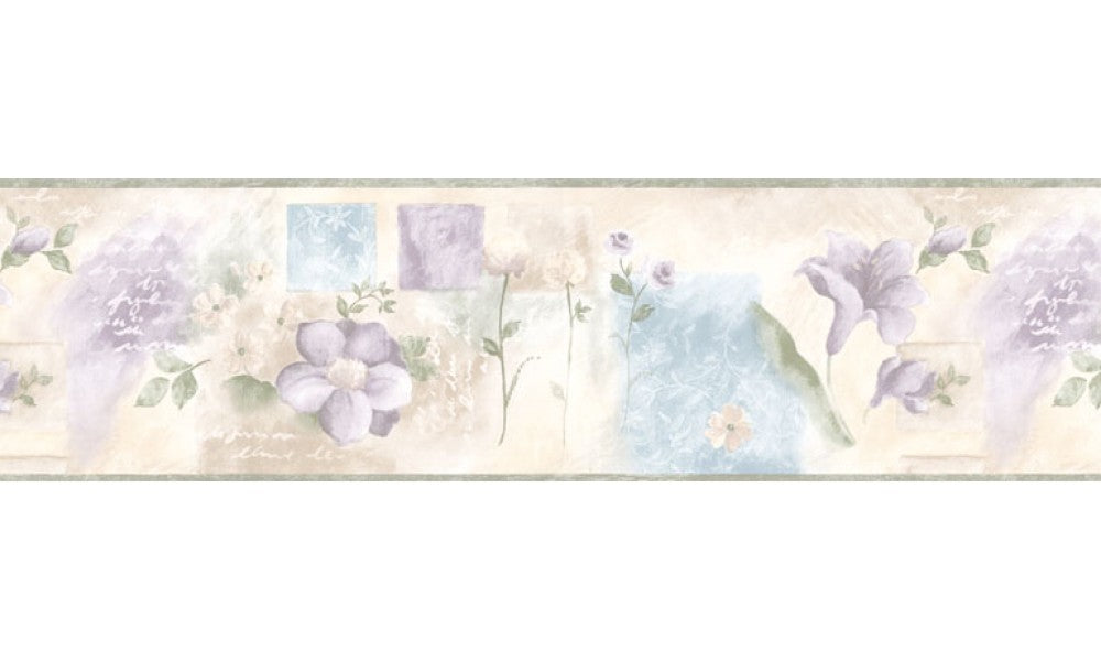 Floral BH88019B Wallpaper Border