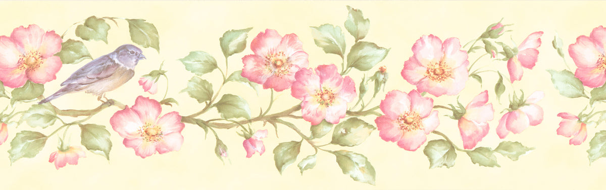 Floral  253B59163 Wallpaper Border