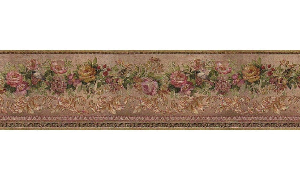 Roses 57829 Wallpaper Border