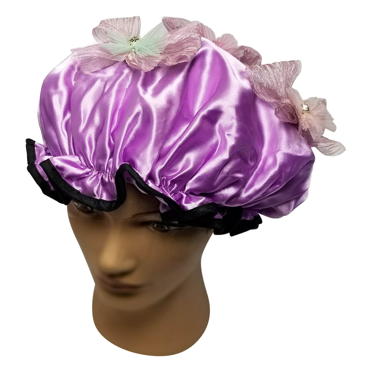 Lavender Wind Designer Shower Cap