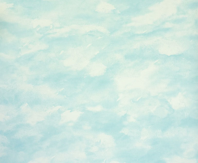 Blue White Clouds NK18857 Wallpaper