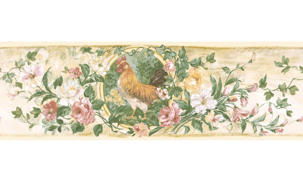 Floral  84B73619 Wallpaper Border