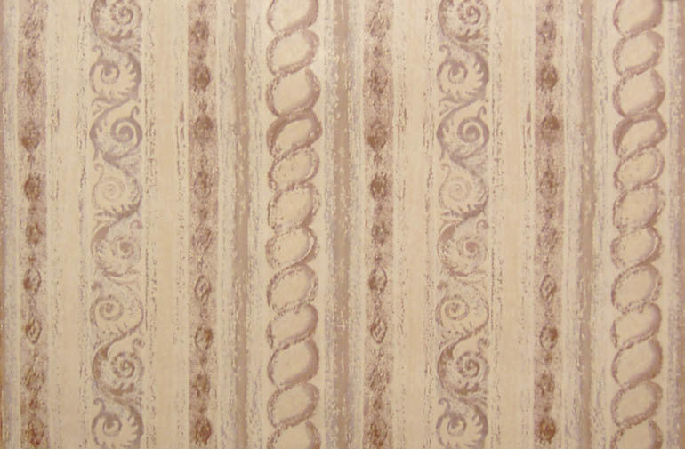 Scrolls Brown 21646 Wallpaper