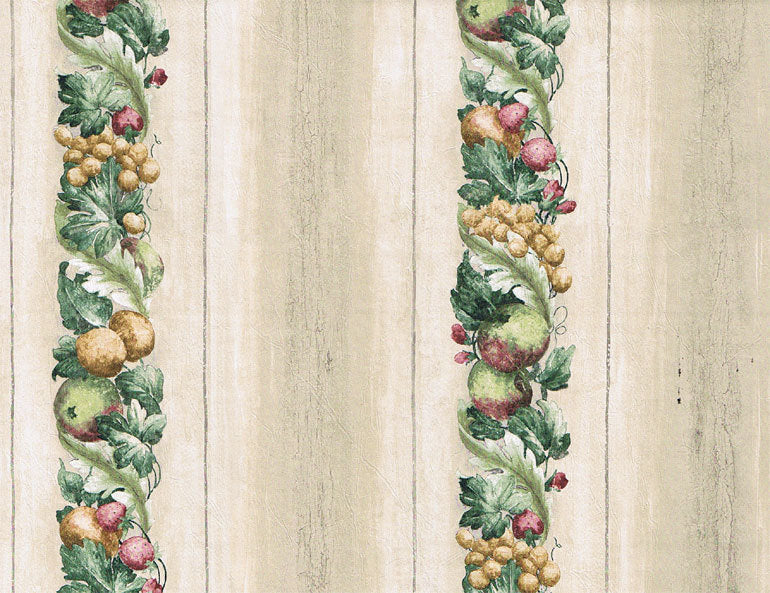 Stripes Fruits KA23621 Wallpaper