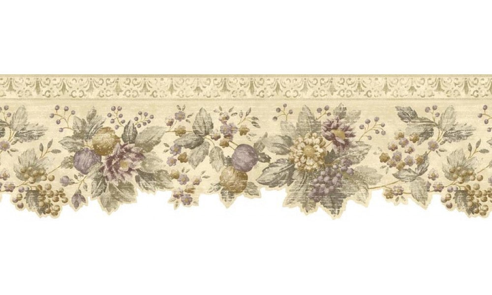 Floral b75741 Wallpaper Border