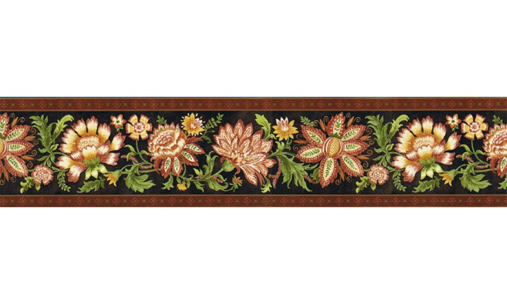 Floral KD8126B Wallpaper Border