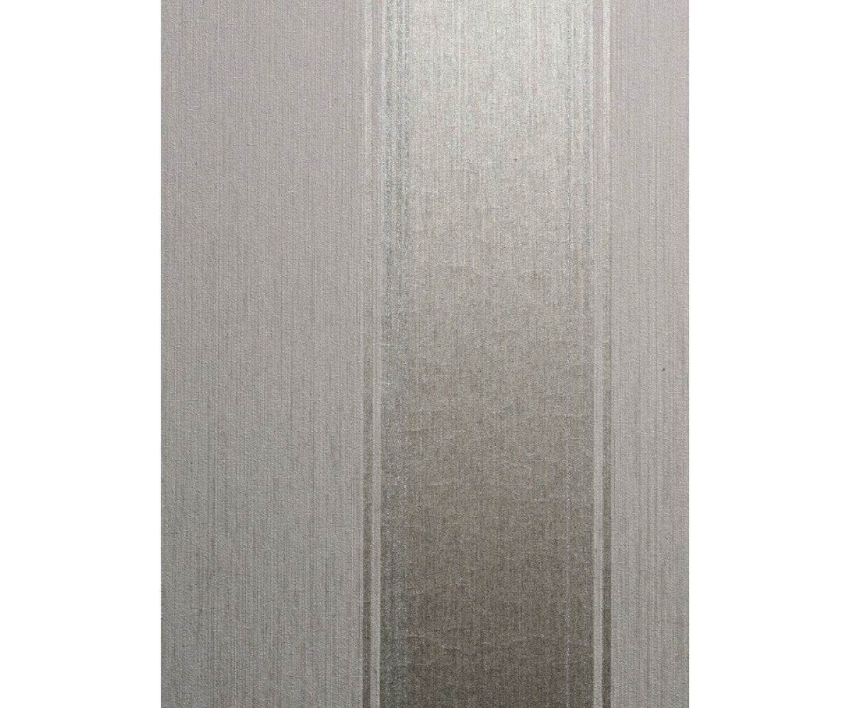 Plain Wide Stripes Silver 266422 Wallpaper