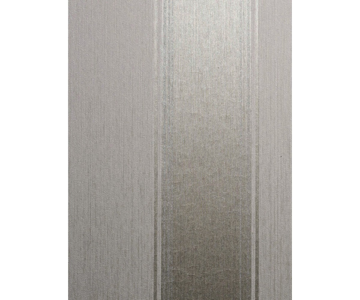 Plain Wide Stripes Silver 266422 Wallpaper