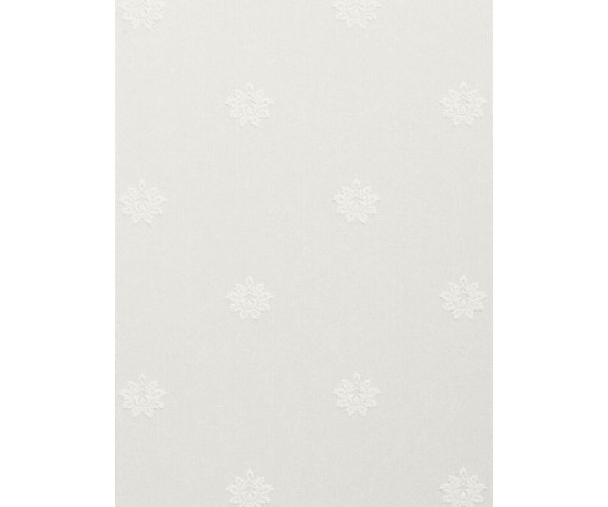 Embossed Floral Prints White 266514 Wallpaper