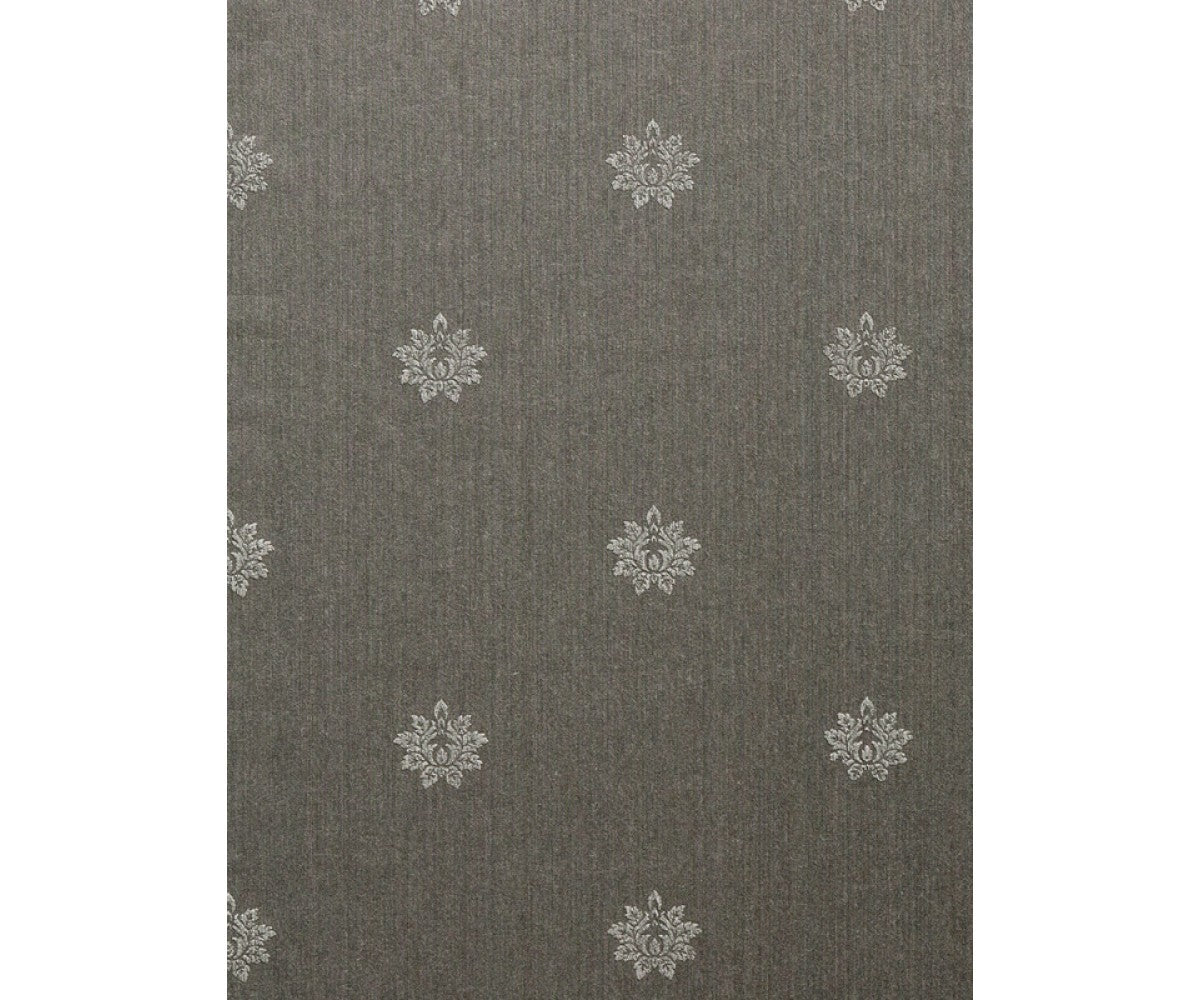 Embossed Floral Prints Charcoal 266545 Wallpaper