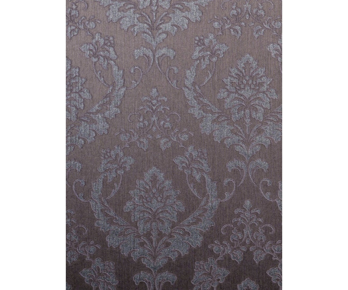 Embossed Floral Damask Indigo 266736 Wallpaper