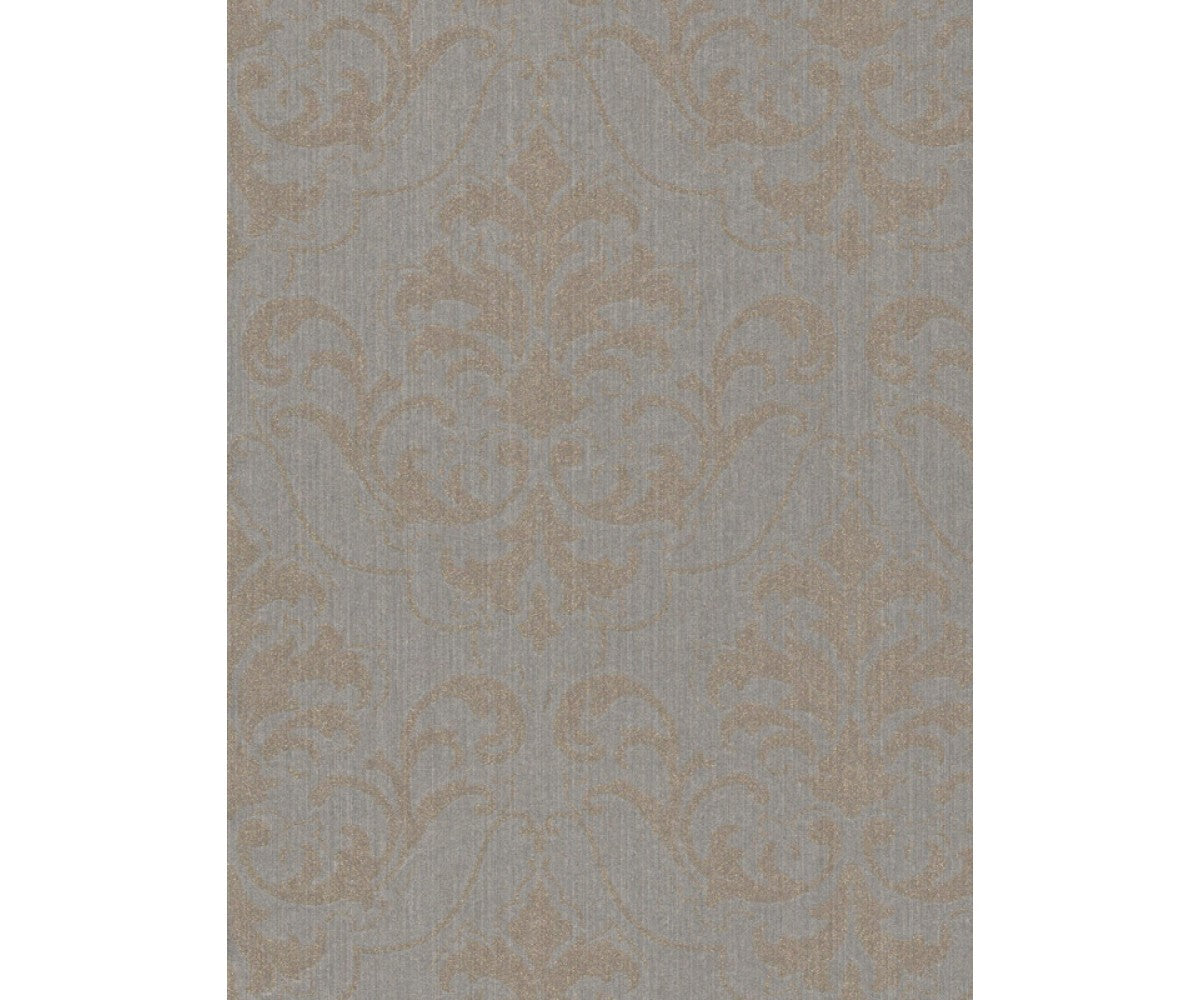 Baroque Prints Textured Metallic Brown 290342 Wallpaper