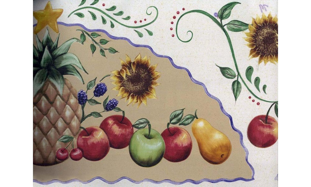 Sunflower Tropical Flowers 5813400 Wallpaper Border