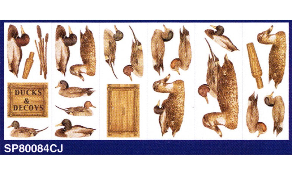 Ducks and Decoys SP80084CJ Wallpaper Stickers