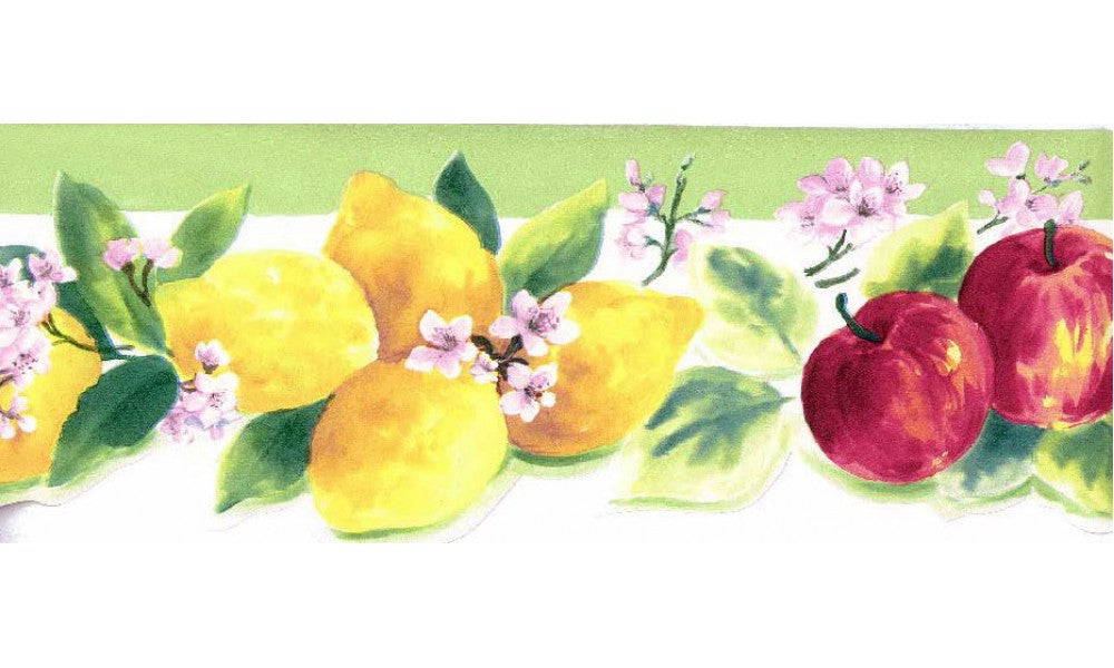 Lemon Apple KT77924 Wallpaper Border