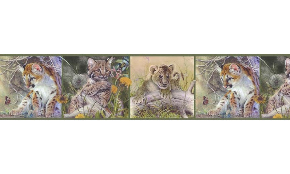 Animals B76372 Wallpaper Border