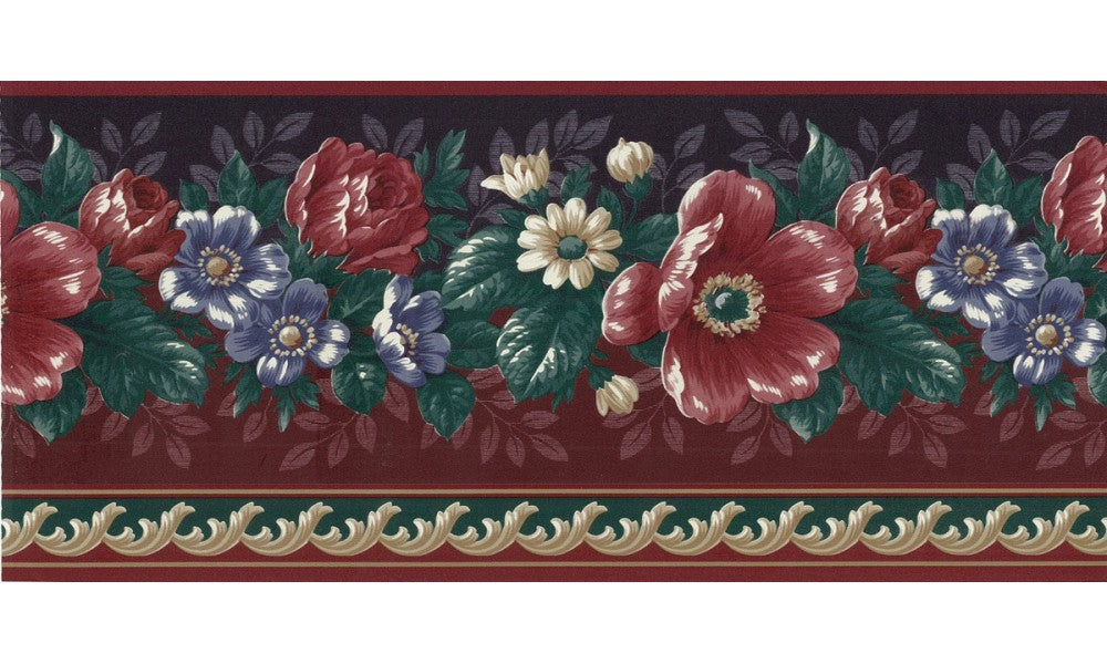 Floral GG101801 Wallpaper Border