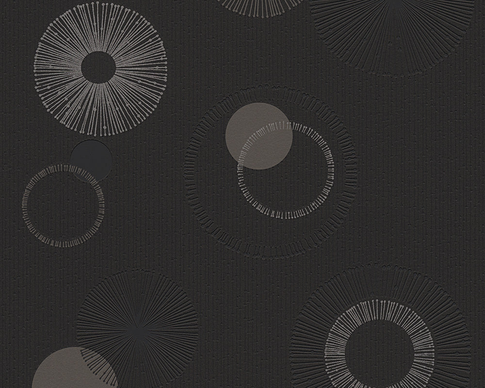 Metallic Black Spot 3 302873 Wallpaper