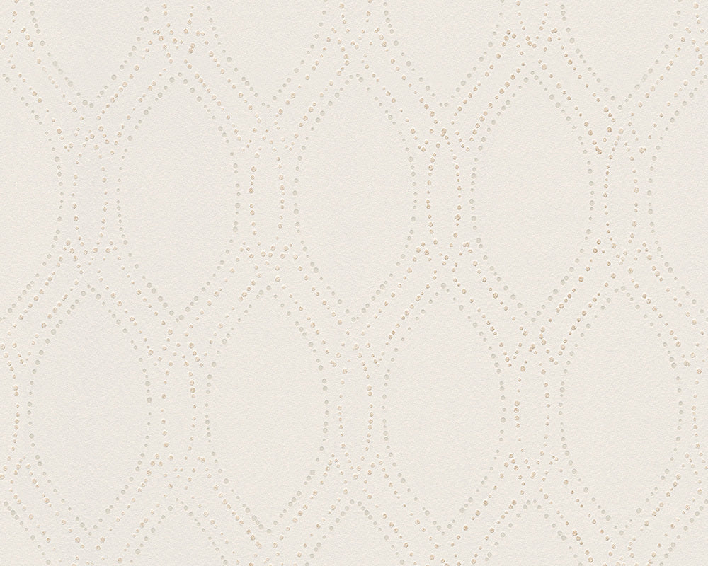 Beige Metallic Spot 3 305991 Wallpaper