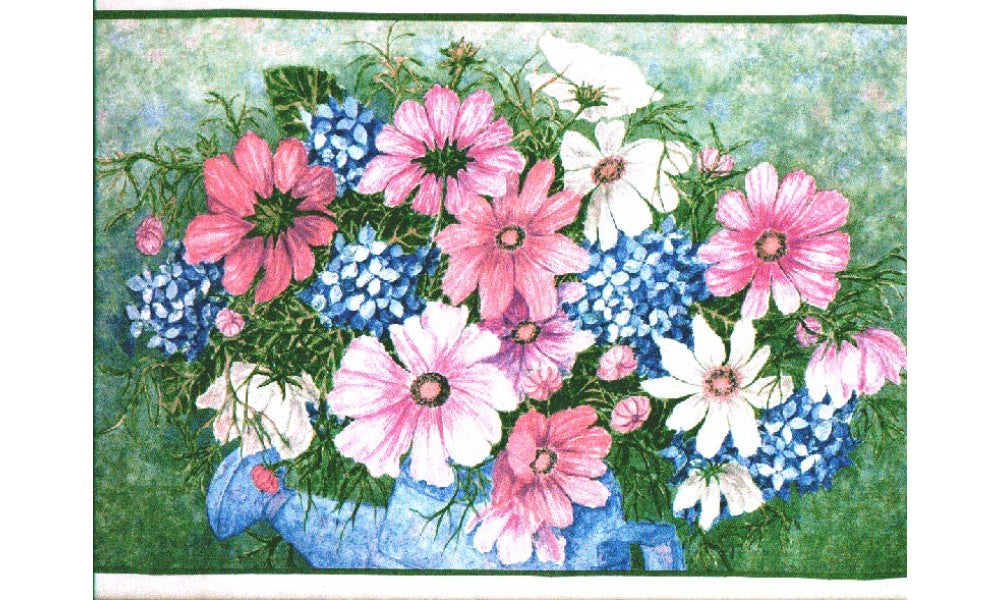Floral b3012h Wallpaper Border