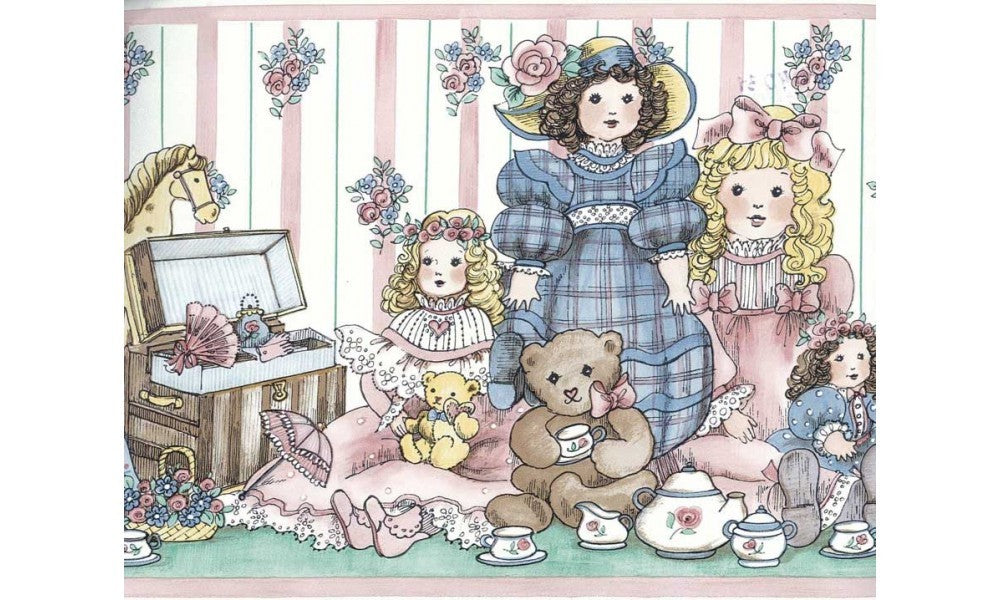 Kids Dolls GL4031 Wallpaper Border