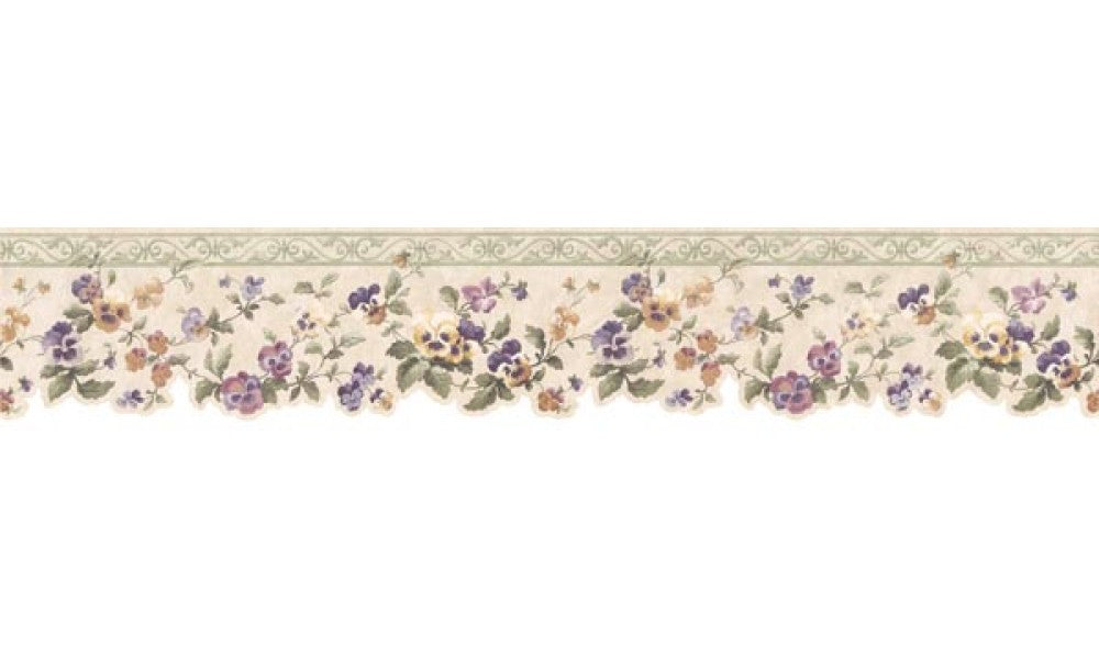 Floral  3575 Wallpaper Border