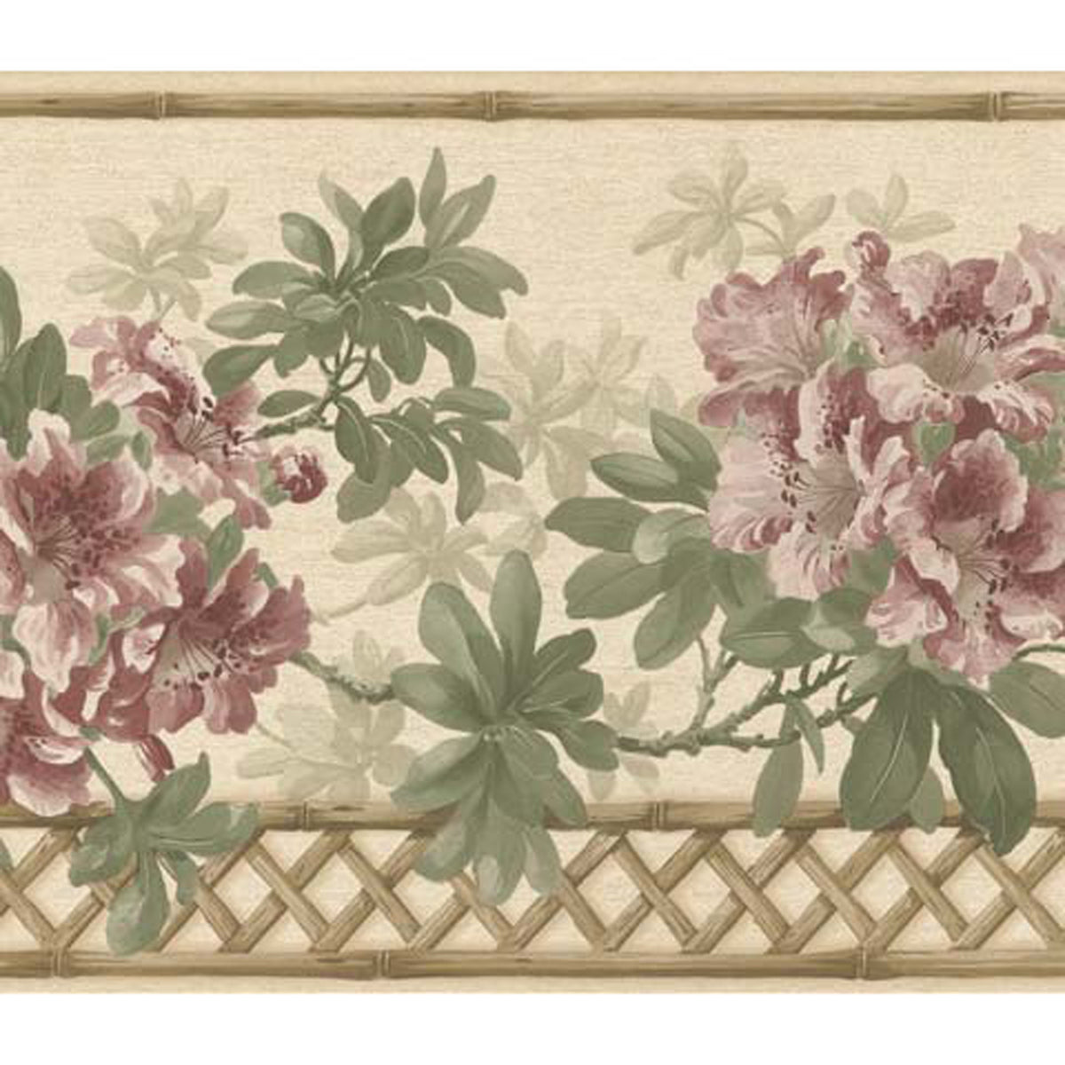 Floral  83B57401 Wallpaper Border