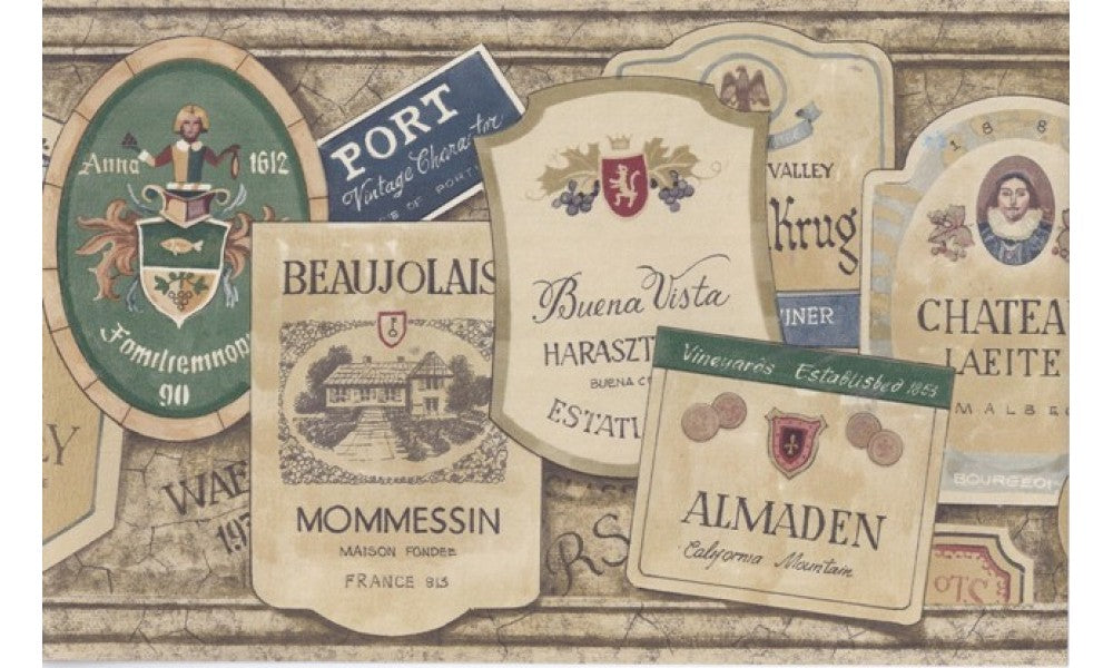 Grey Stone Signs NRB5180B Wallpaper Border