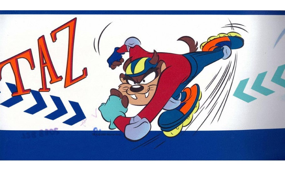 Kids Cartoon TAZ YD7288302 Wallpaper Border