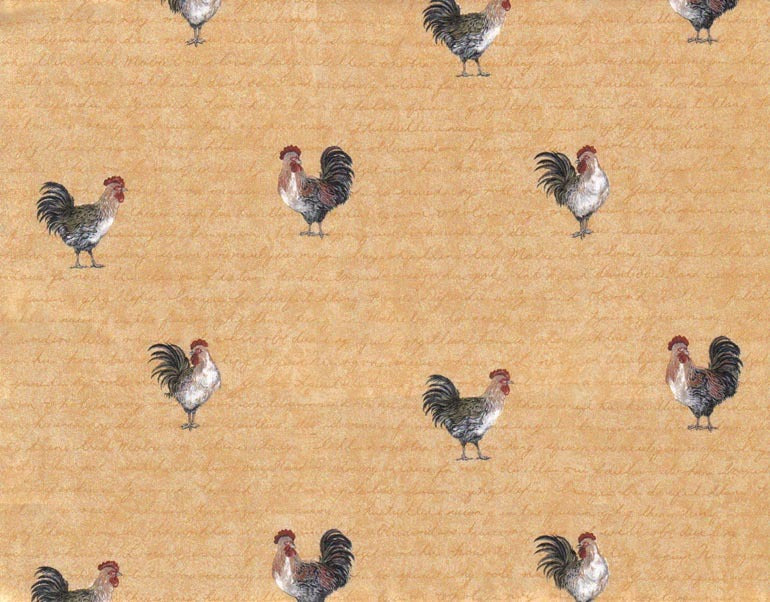 Rooster Cockerel WK9031 Wallpaper