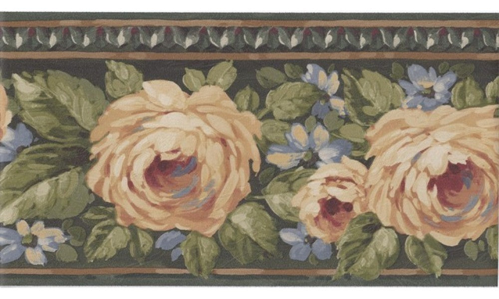 Floral CN76728 CN76728B Wallpaper Border