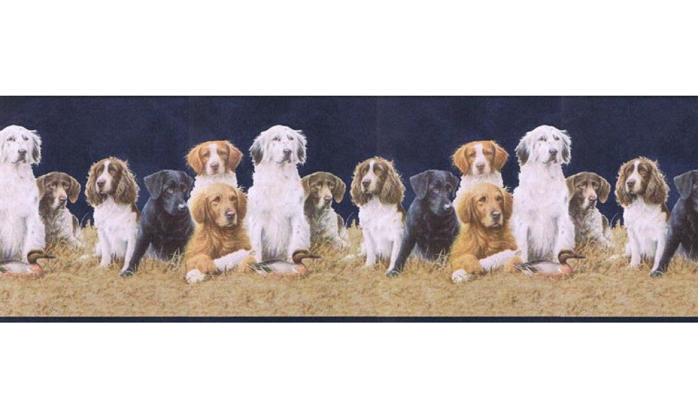 Dogs LG2164B Wallpaper Border
