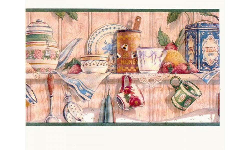 Kitchen CL6043B Wallpaper Border