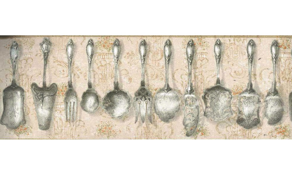 Hanging Spoons KH5979 Wallpaper Border