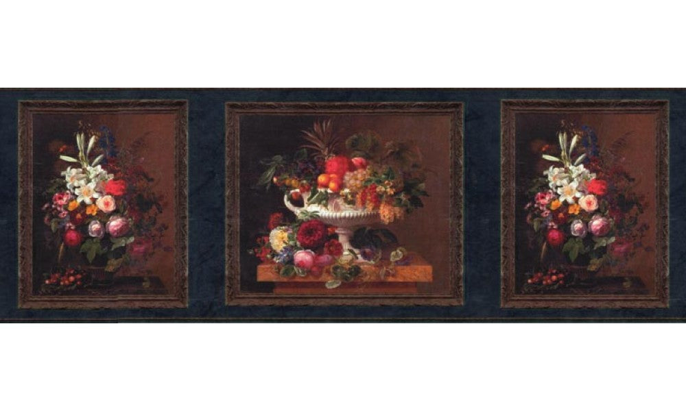 Floral b3242GB Wallpaper Border