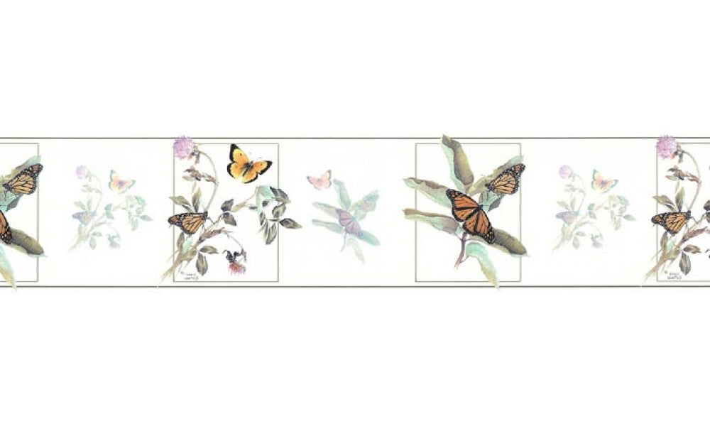 Butterfly B76365 Wallpaper Border
