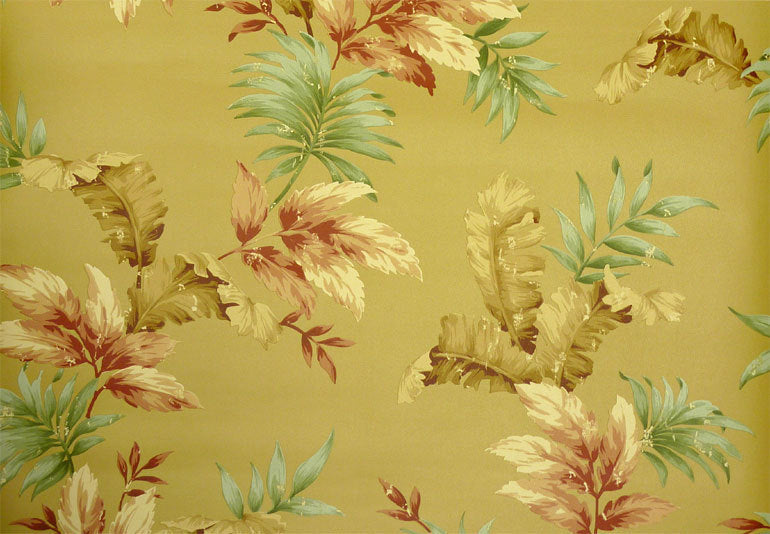 Kitchen Tropical Plants Palm Leaf KS24893 Wallpaper