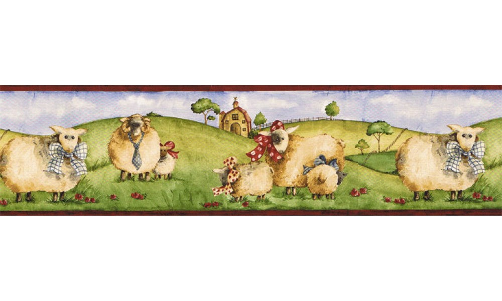 Animals NC76753 Wallpaper Border