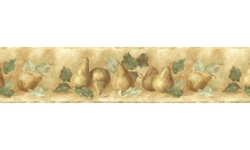 Pear Fruits KA75877 Wallpaper Border