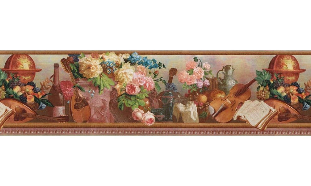 Floral Des79084 Wallpaper Border