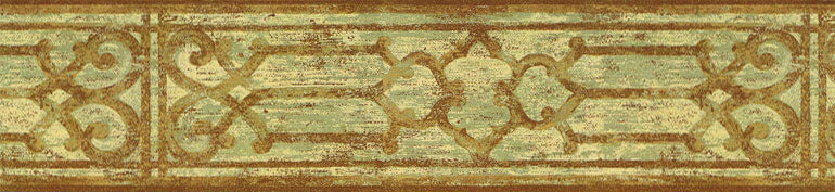 Architectural Brown FF8308B Wallpaper Border