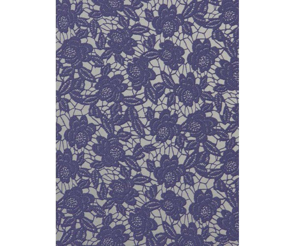 Blue Floral Adore Wallpaper