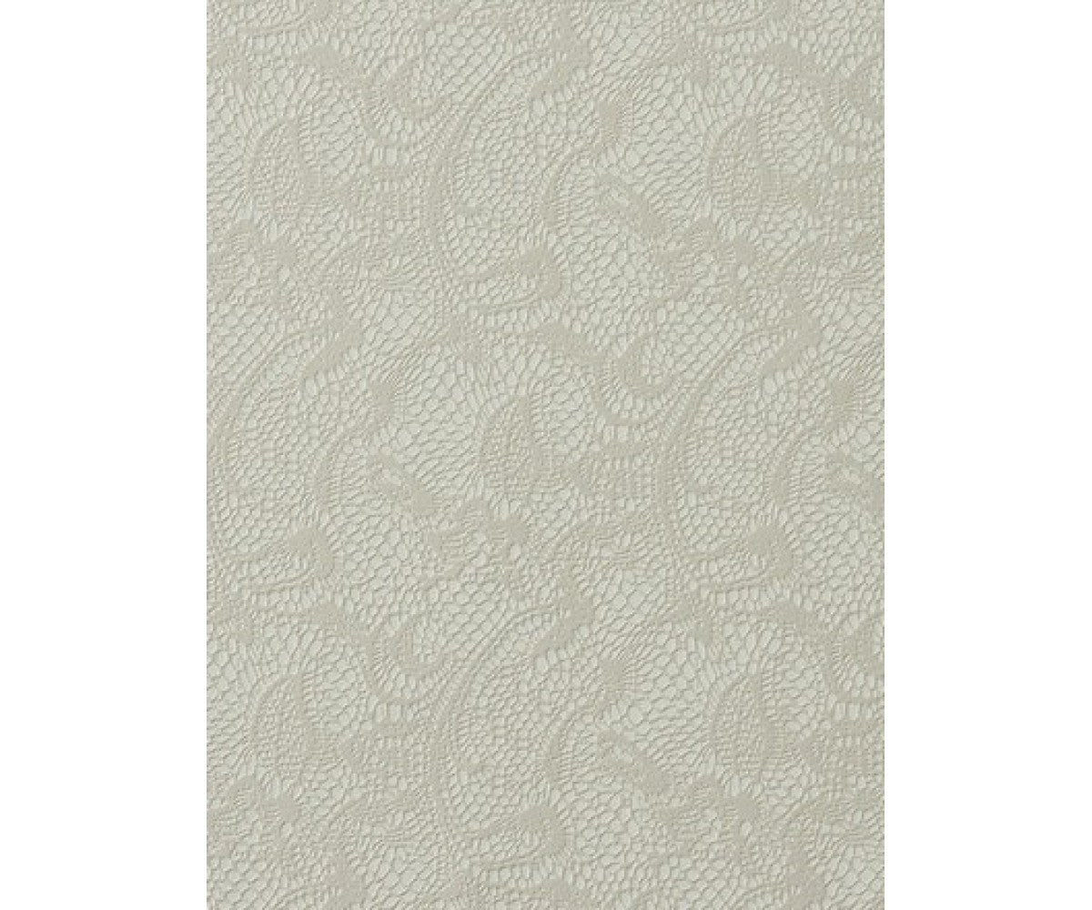 Grey Leave Textile Wallpaper