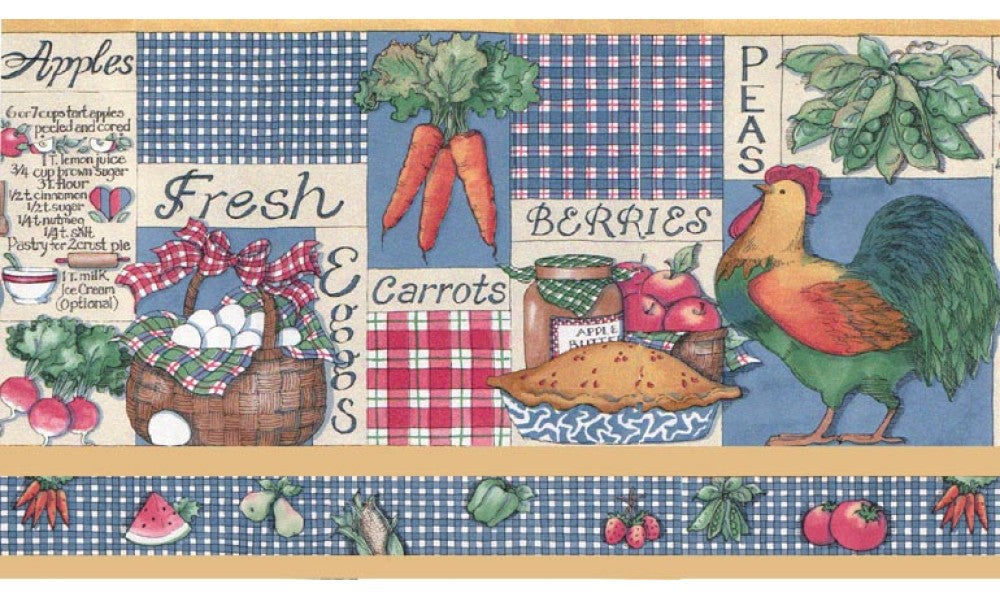 Kitchen b3212am Wallpaper Border